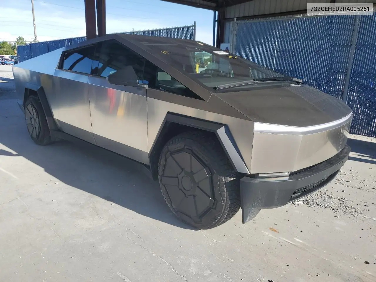 2024 Tesla Cybertruck VIN: 7G2CEHED2RA005251 Lot: 64998275