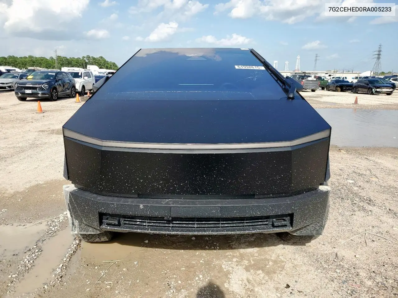 2024 Tesla Cybertruck VIN: 7G2CEHED0RA005233 Lot: 64998615
