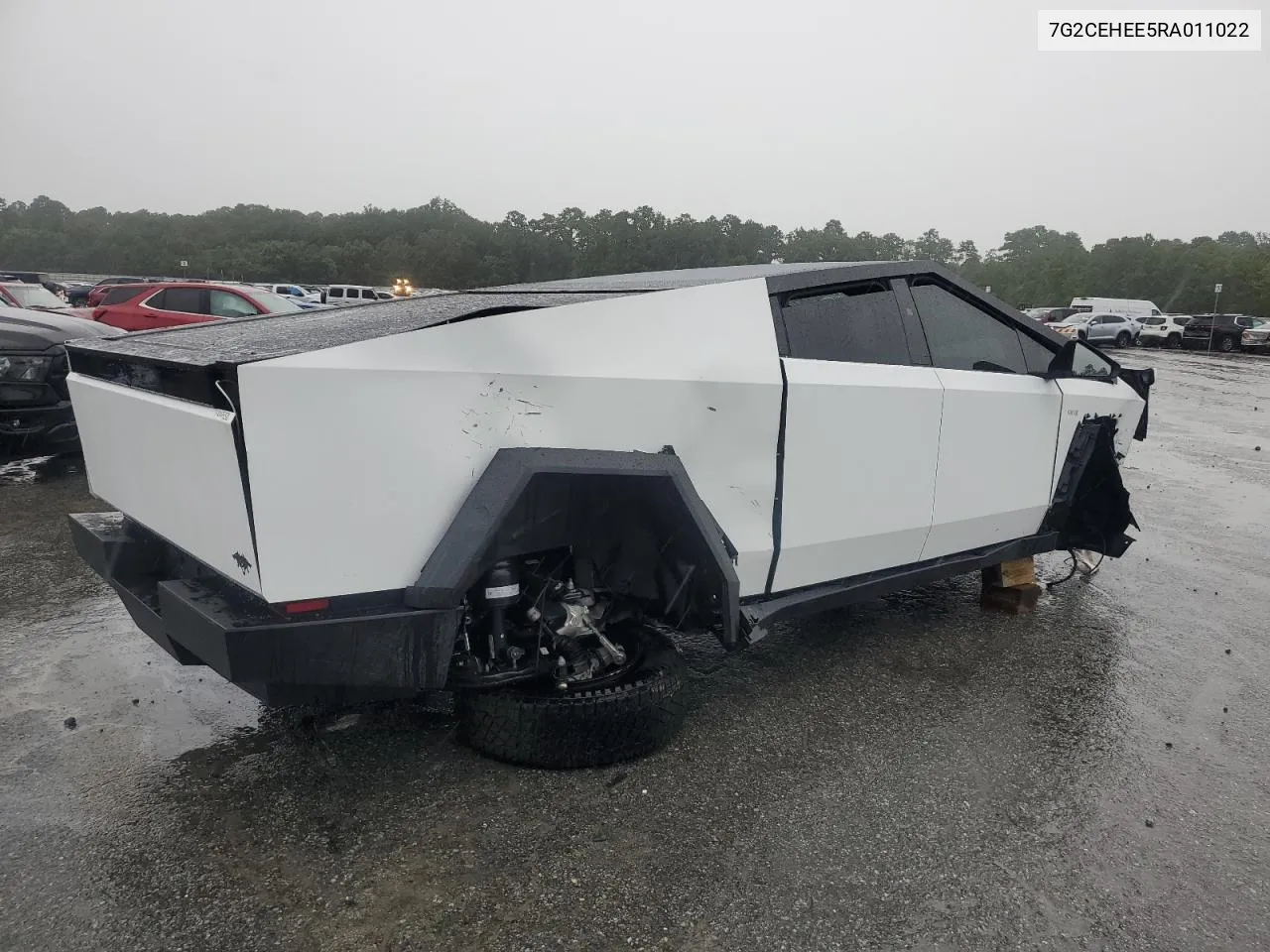 2024 Tesla Cybertruck VIN: 7G2CEHEE5RA011022 Lot: 66061154