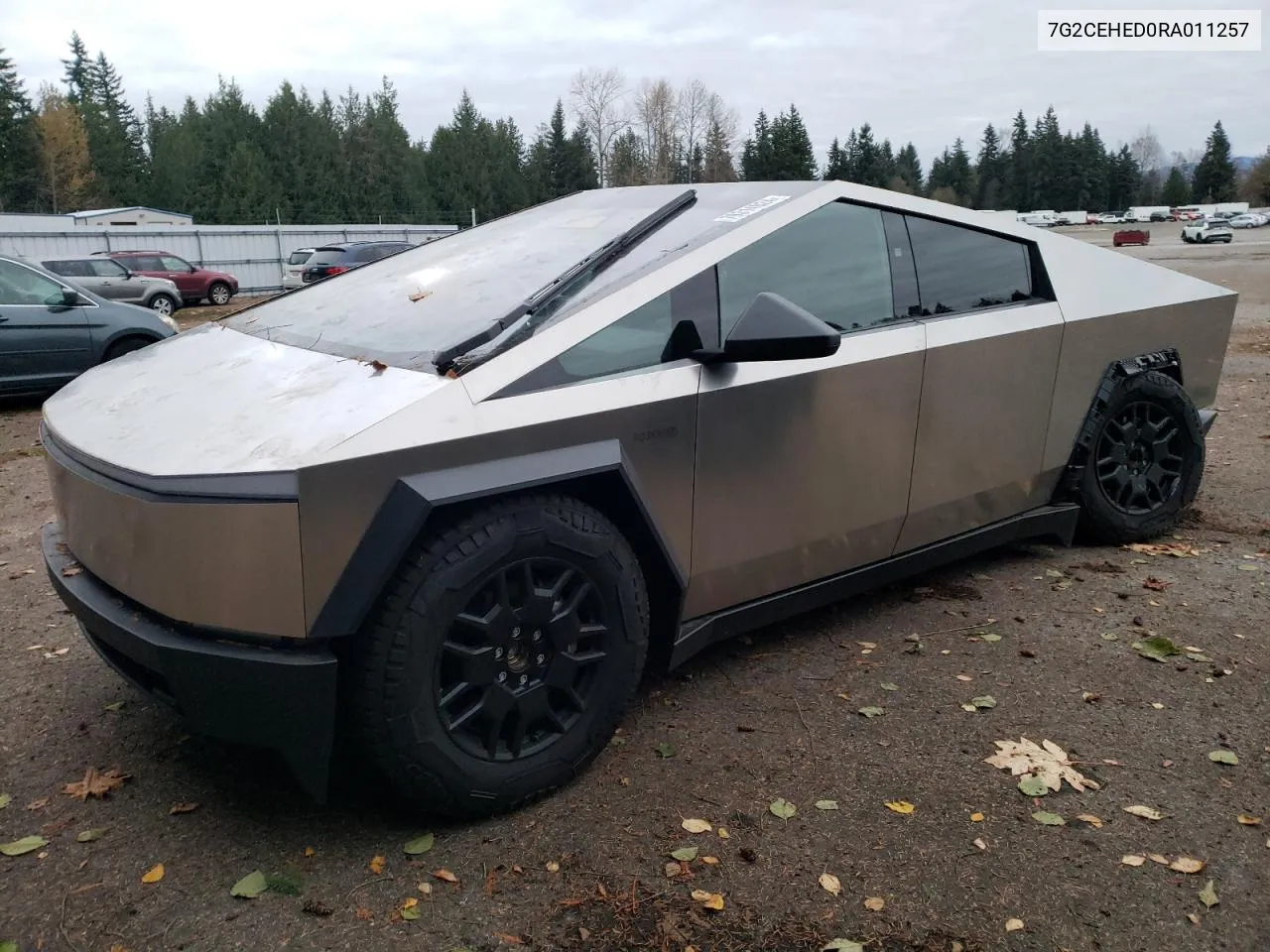 2024 Tesla Cybertruck VIN: 7G2CEHED0RA011257 Lot: 79314824