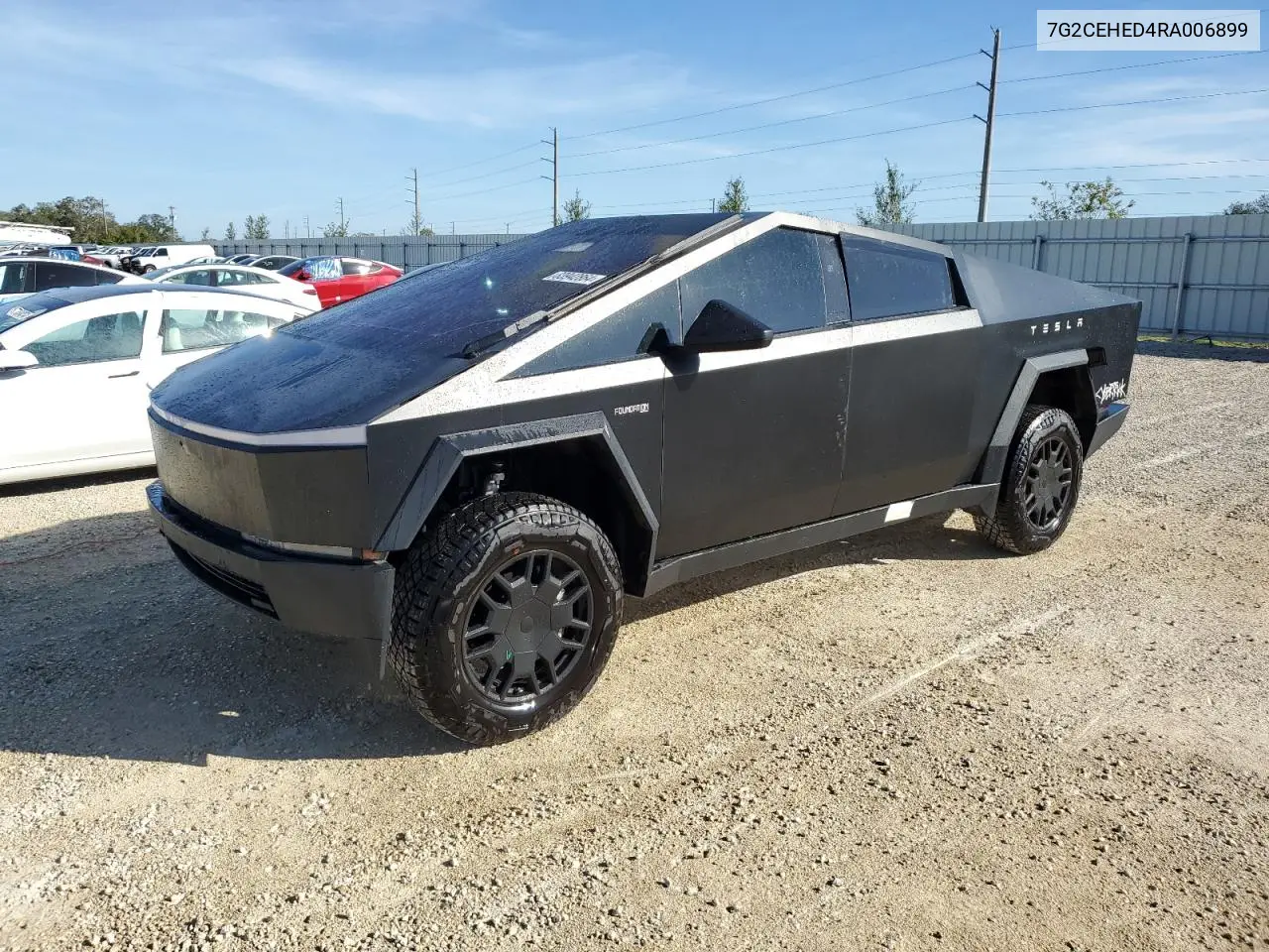 2024 Tesla Cybertruck VIN: 7G2CEHED4RA006899 Lot: 83942864