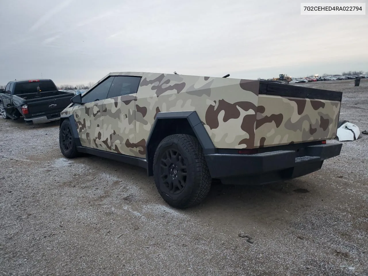 2024 Tesla Cybertruck VIN: 7G2CEHED4RA022794 Lot: 85457314