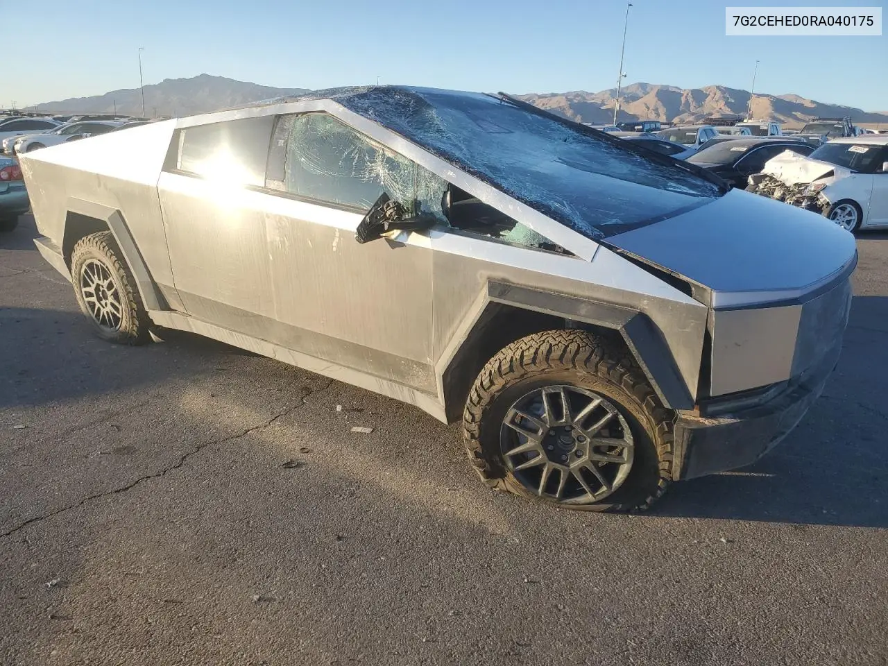 2024 Tesla Cybertruck VIN: 7G2CEHED0RA040175 Lot: 88297985
