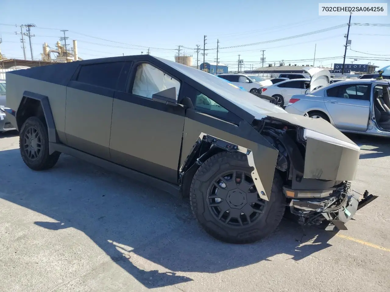 2025 Tesla Cybertruck VIN: 7G2CEHED2SA064256 Lot: 59230335