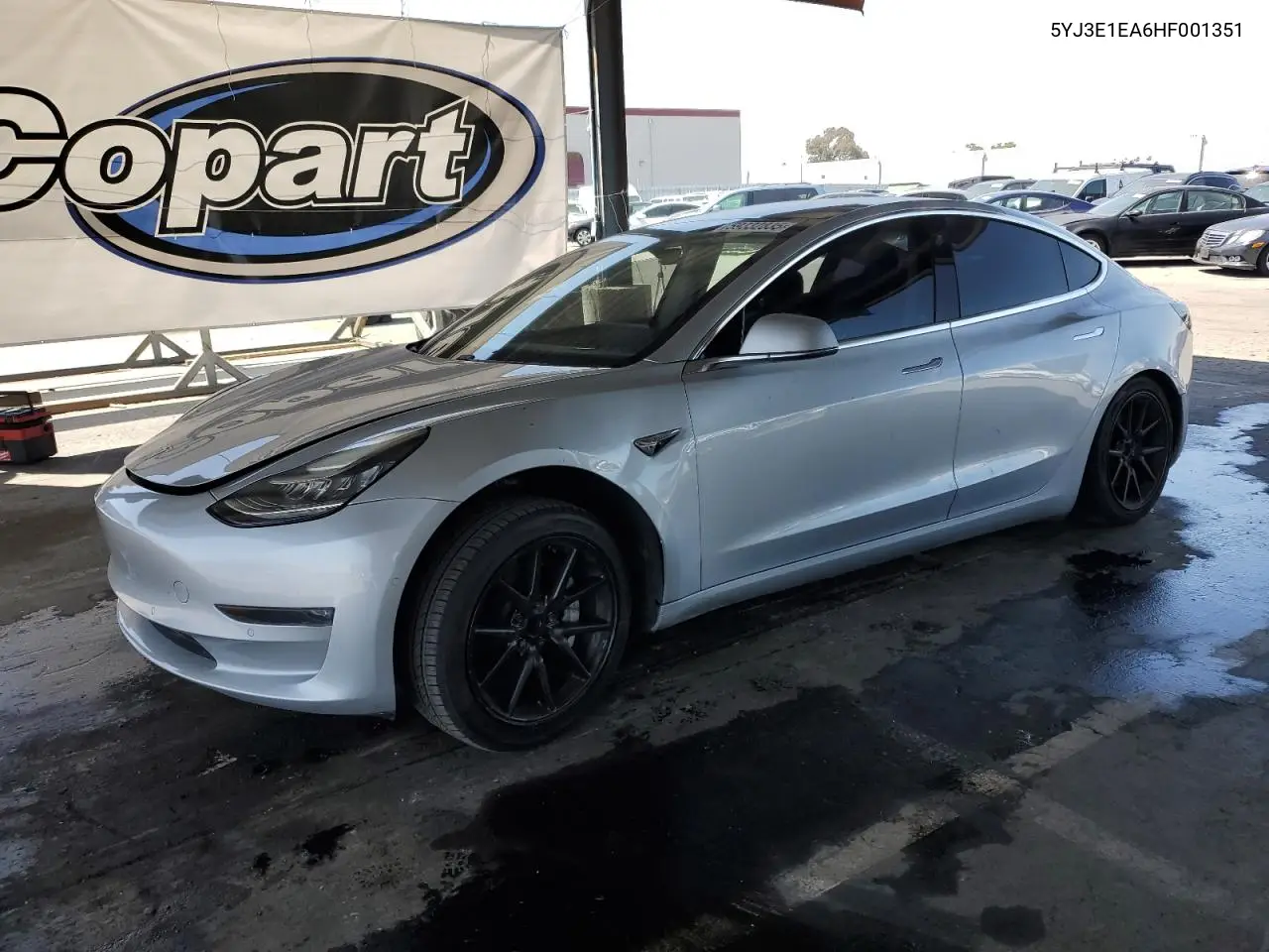 2017 Tesla Model 3 VIN: 5YJ3E1EA6HF001351 Lot: 59332835