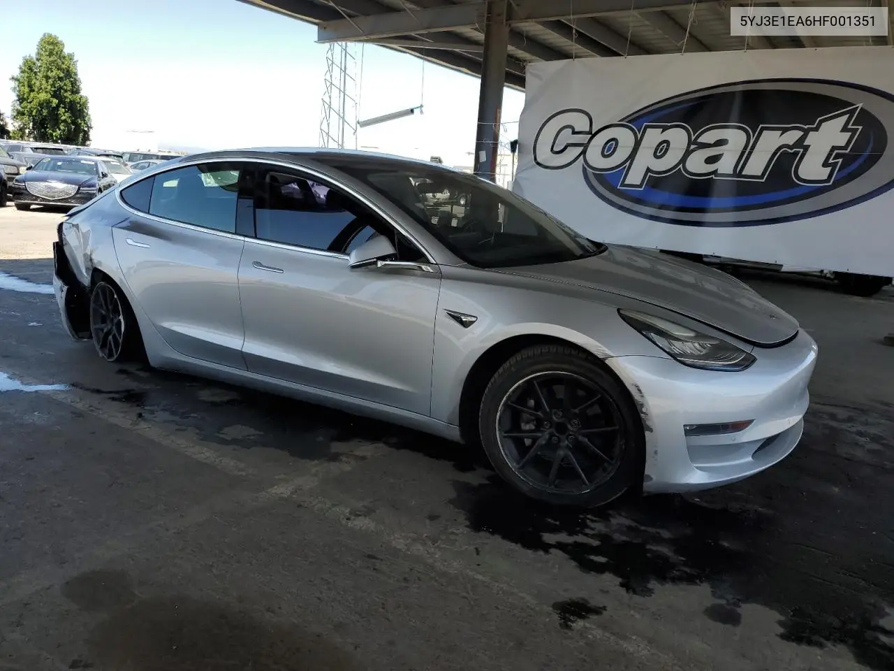 2017 Tesla Model 3 VIN: 5YJ3E1EA6HF001351 Lot: 59332835