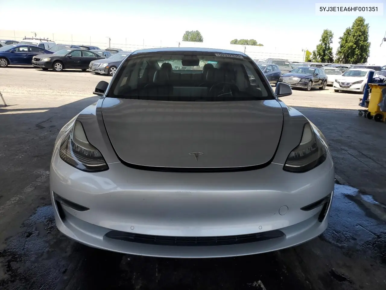 2017 Tesla Model 3 VIN: 5YJ3E1EA6HF001351 Lot: 59332835