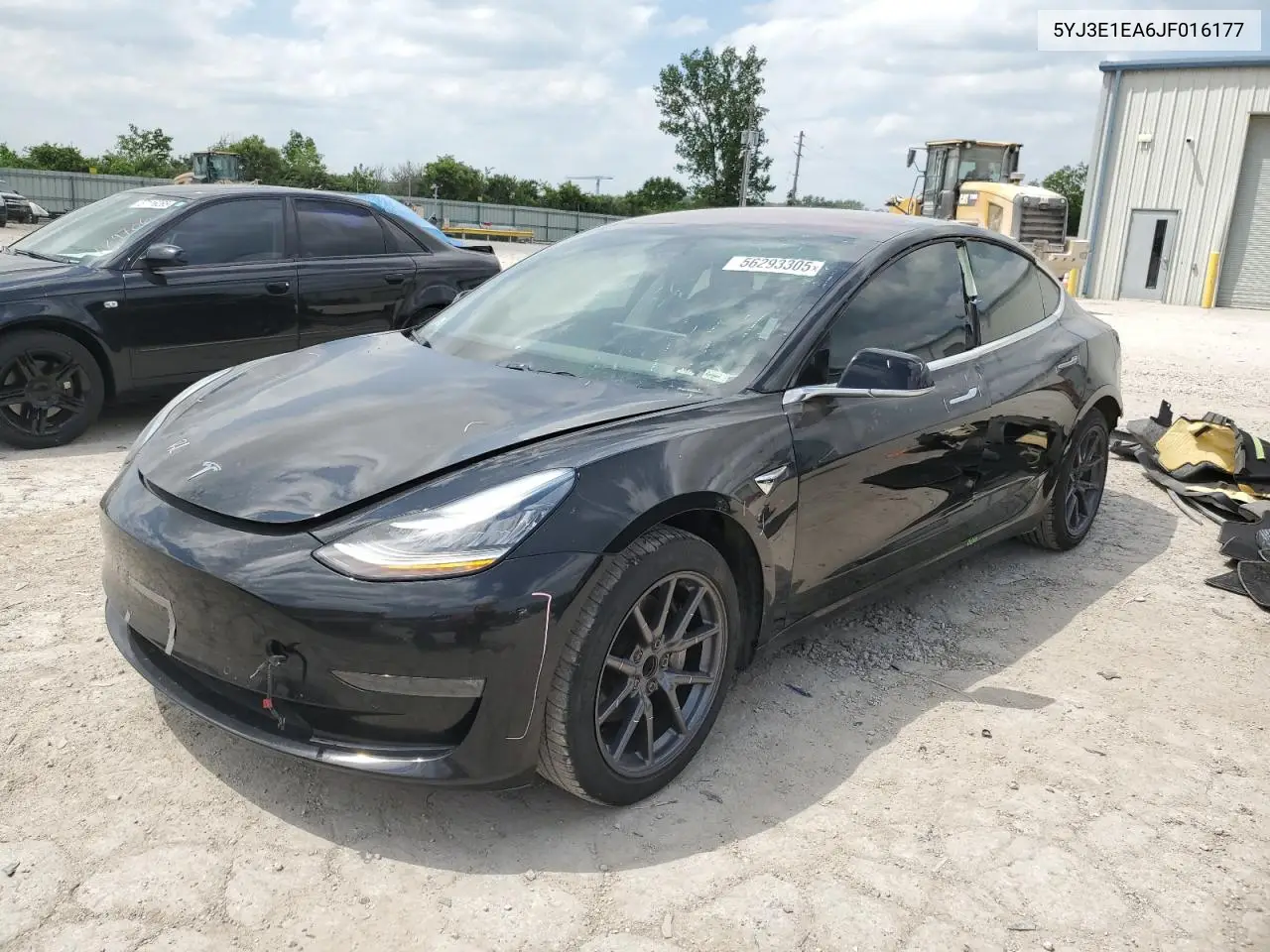 2018 Tesla Model 3 VIN: 5YJ3E1EA6JF016177 Lot: 56293305