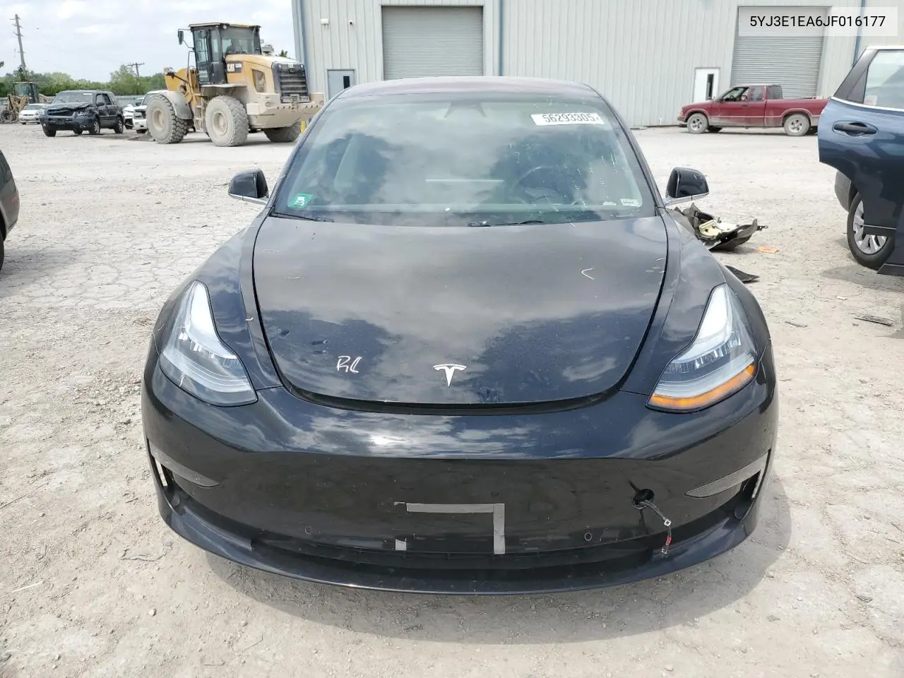 2018 Tesla Model 3 VIN: 5YJ3E1EA6JF016177 Lot: 56293305