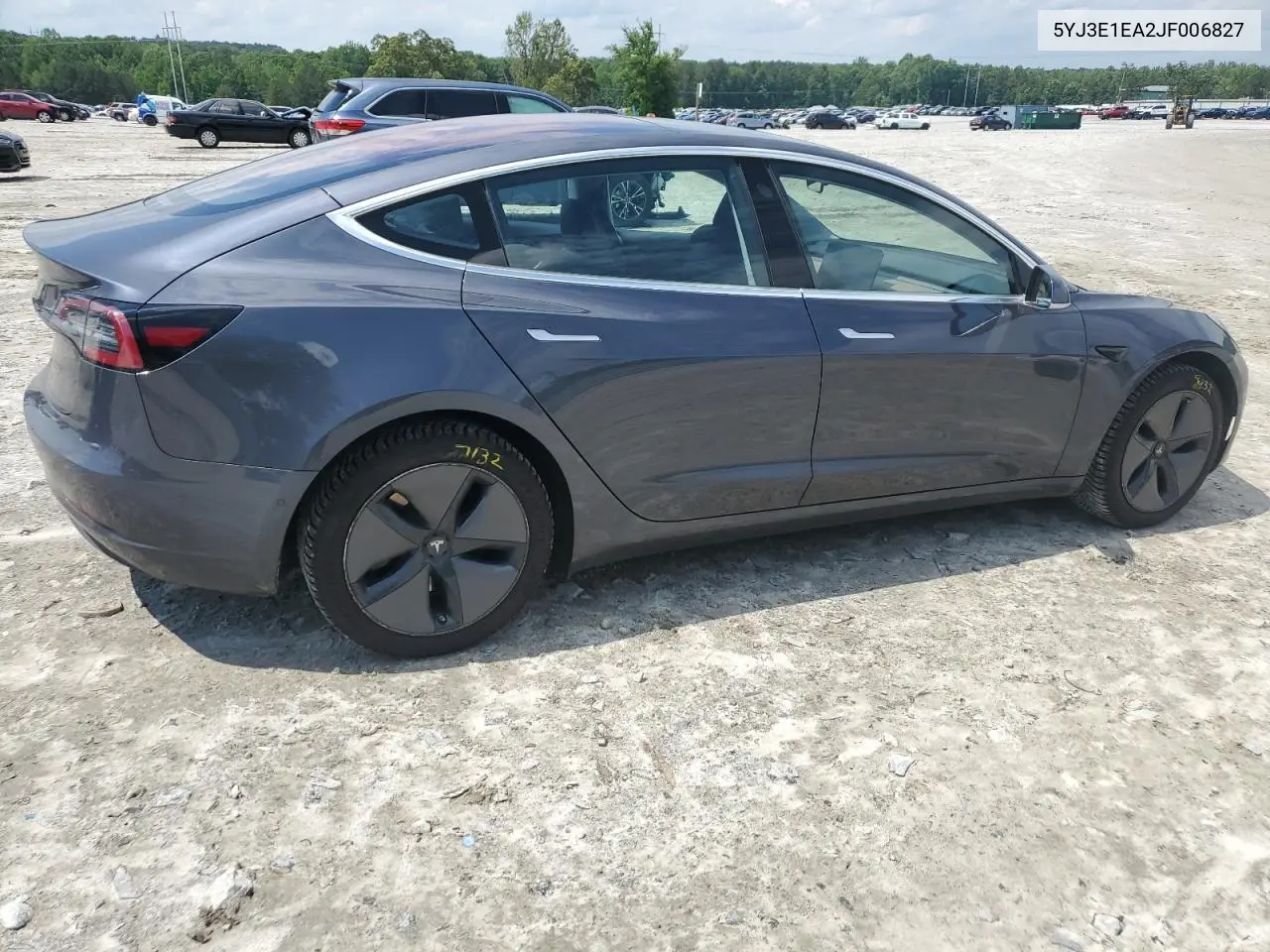 2018 Tesla Model 3 VIN: 5YJ3E1EA2JF006827 Lot: 56476765