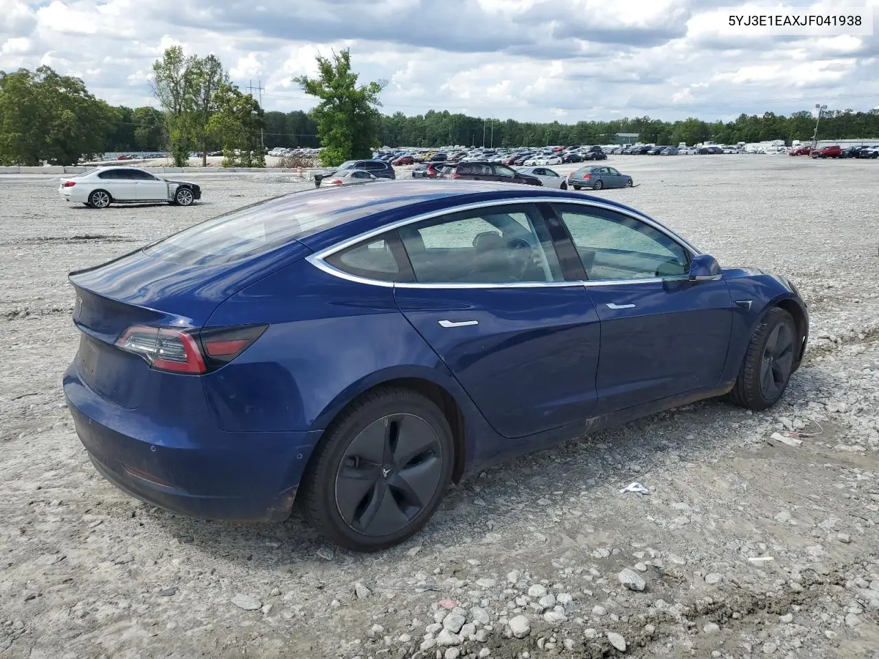 2018 Tesla Model 3 VIN: 5YJ3E1EAXJF041938 Lot: 56749105