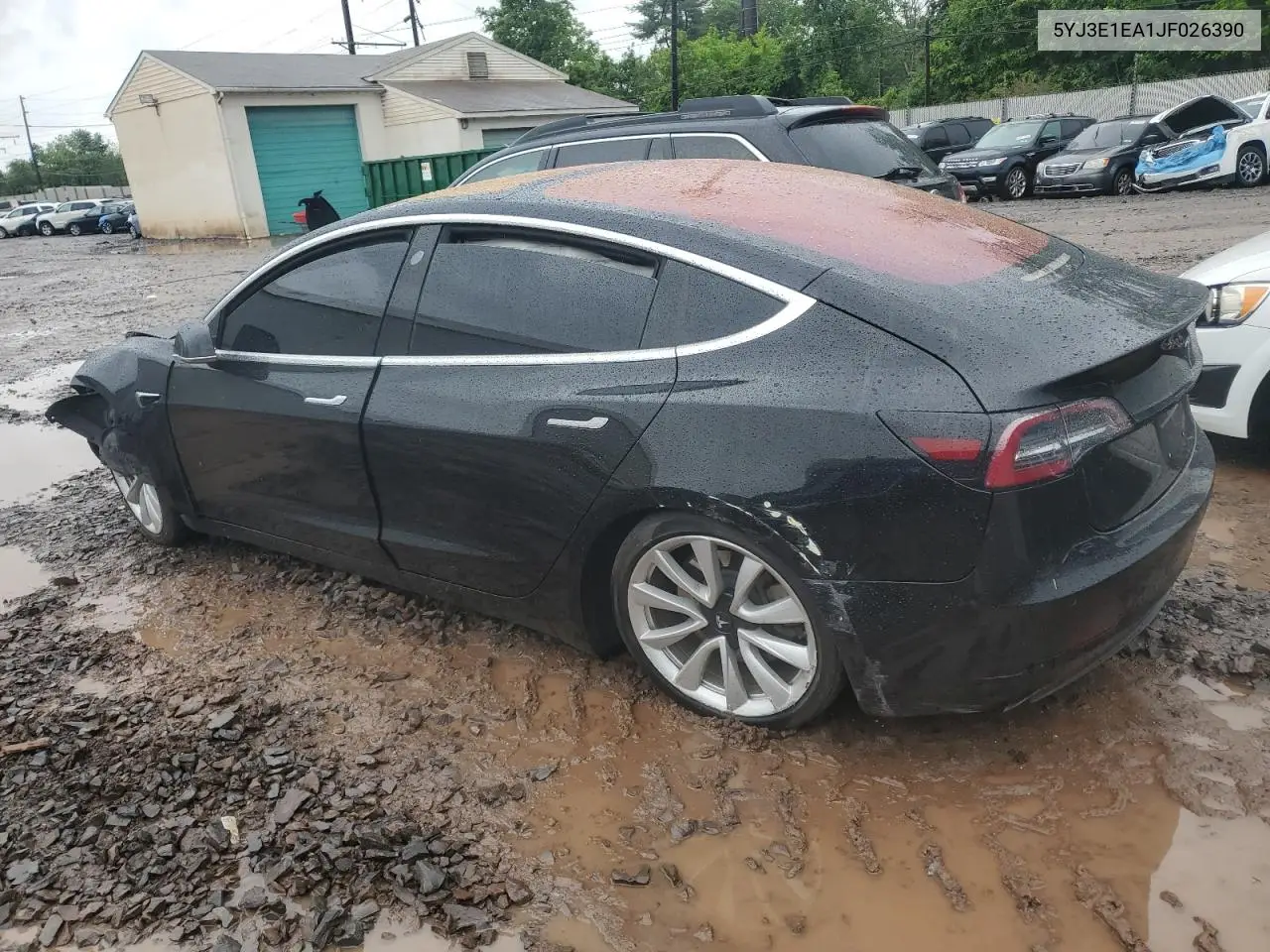 2018 Tesla Model 3 VIN: 5YJ3E1EA1JF026390 Lot: 56954715