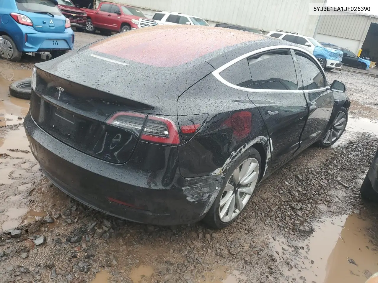 2018 Tesla Model 3 VIN: 5YJ3E1EA1JF026390 Lot: 56954715