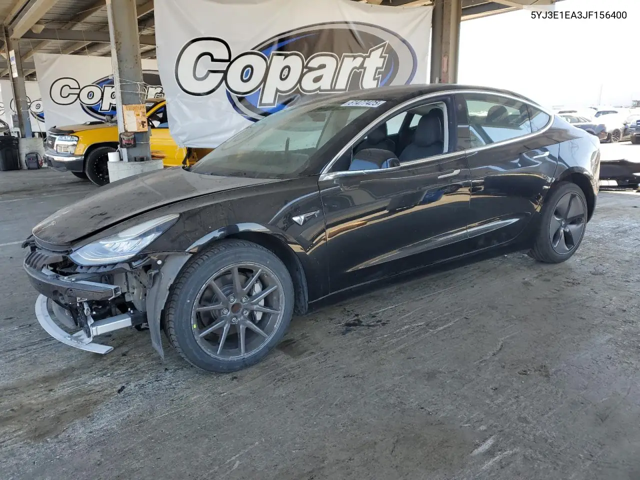 2018 Tesla Model 3 VIN: 5YJ3E1EA3JF156400 Lot: 61477425