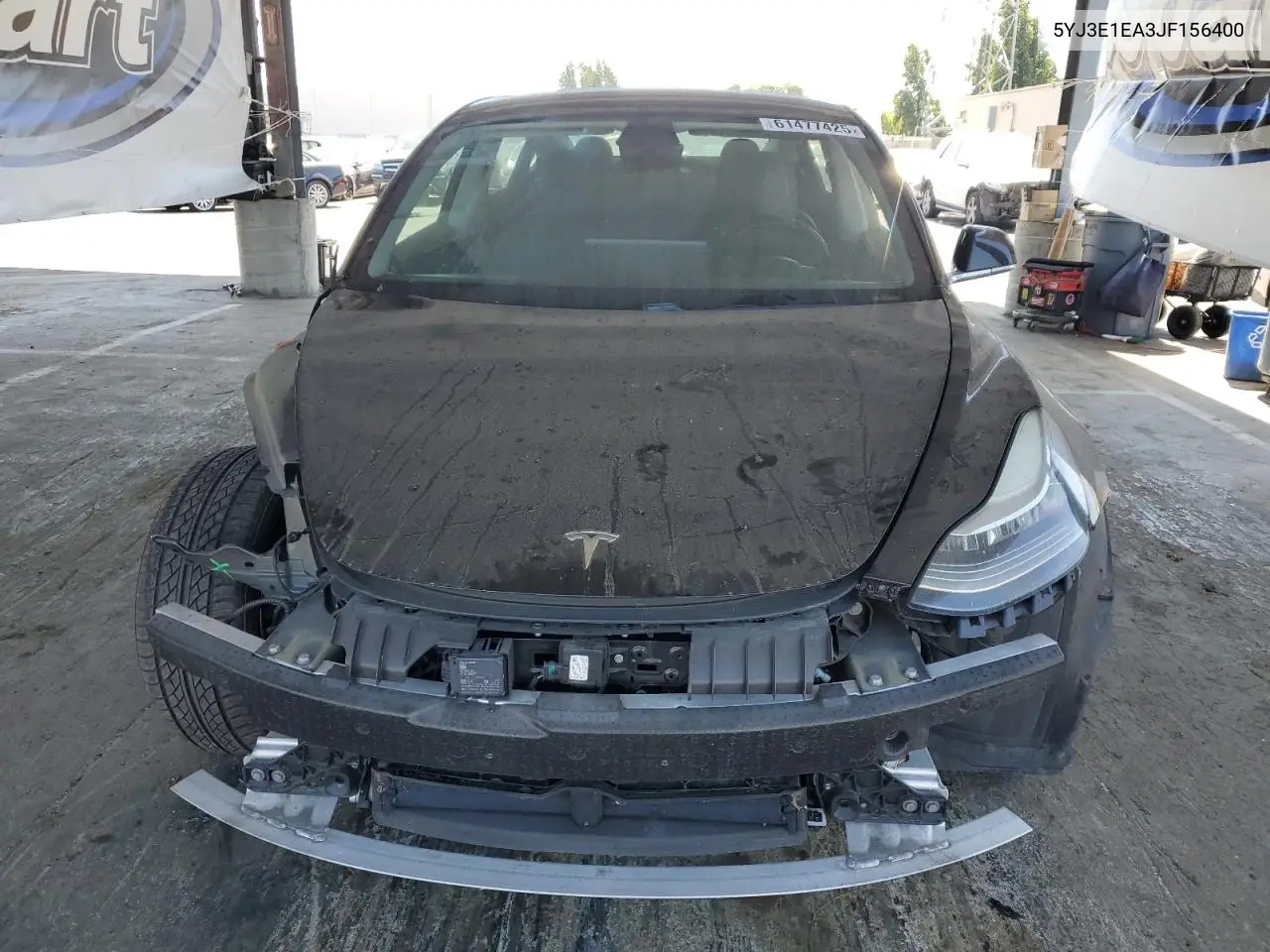 2018 Tesla Model 3 VIN: 5YJ3E1EA3JF156400 Lot: 61477425