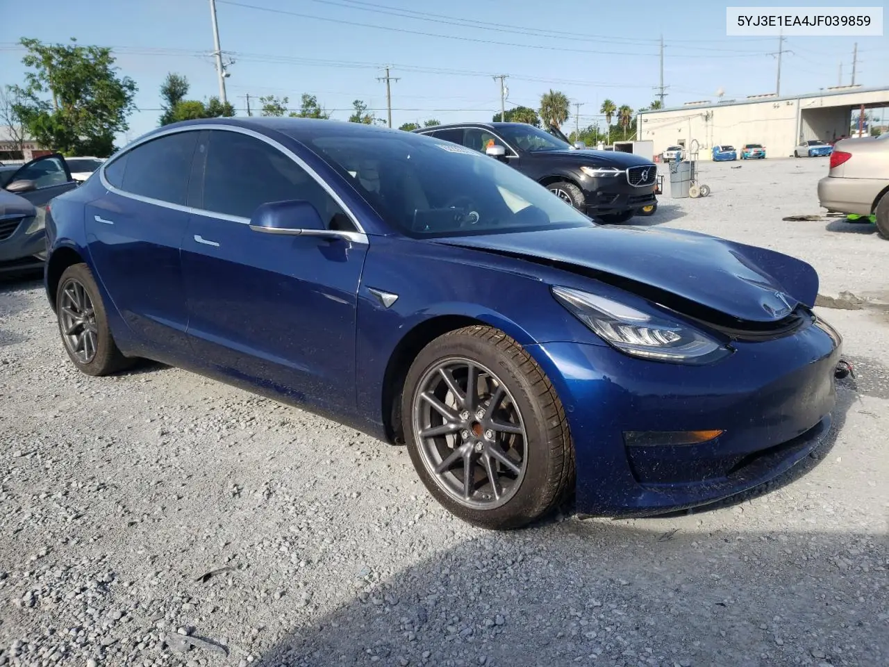 2018 Tesla Model 3 VIN: 5YJ3E1EA4JF039859 Lot: 62235375