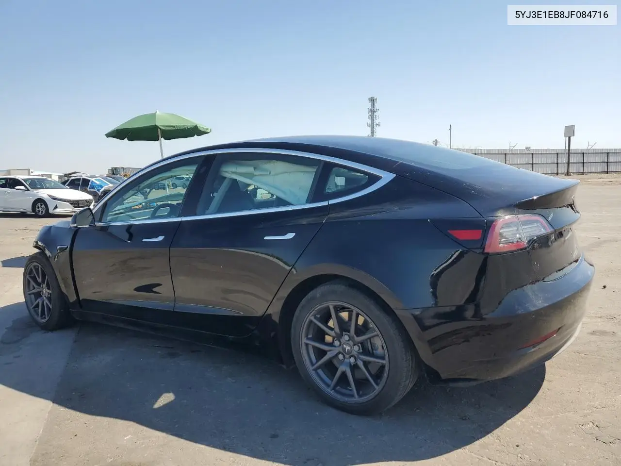 2018 Tesla Model 3 VIN: 5YJ3E1EB8JF084716 Lot: 62495485