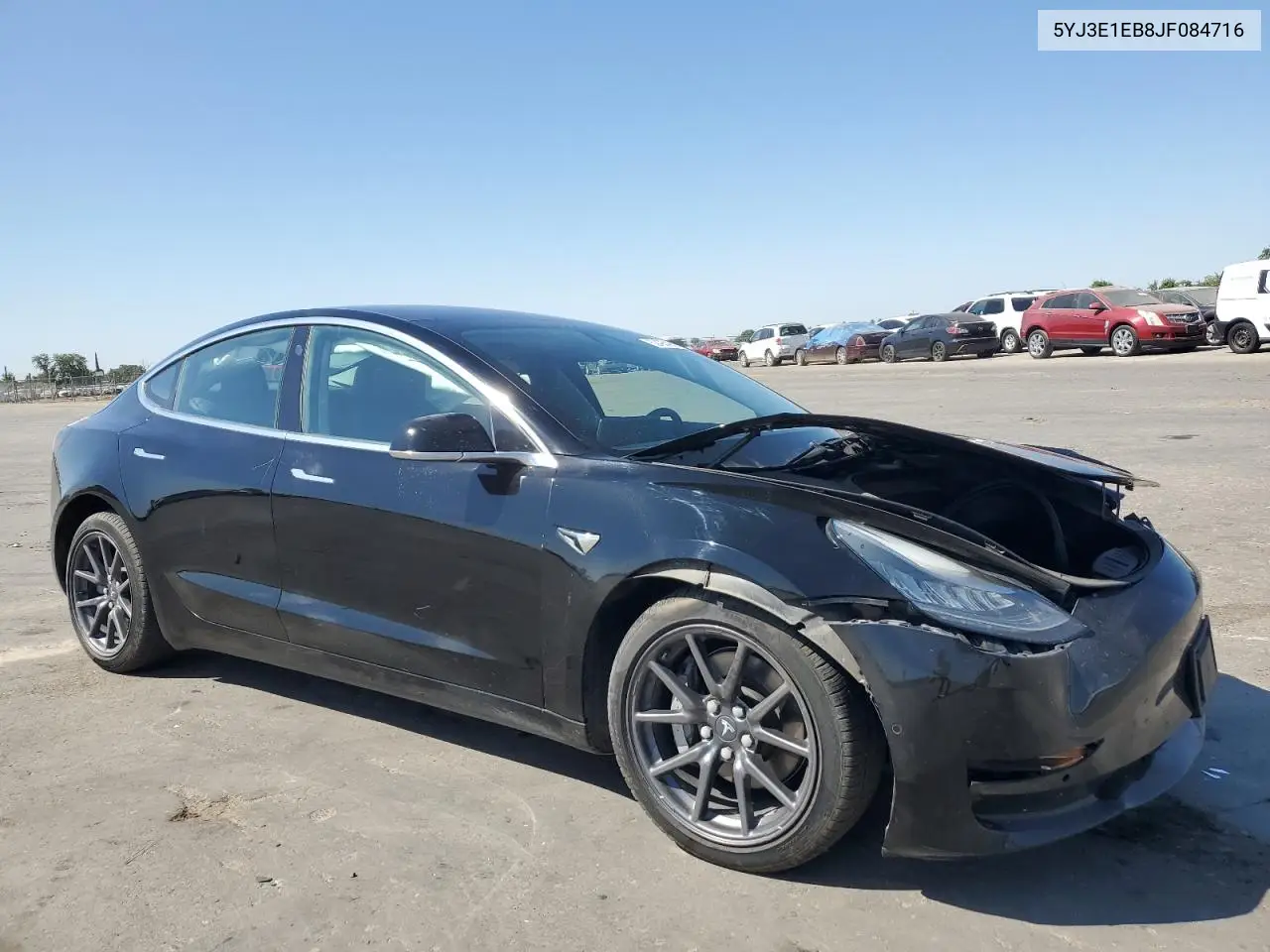 2018 Tesla Model 3 VIN: 5YJ3E1EB8JF084716 Lot: 62495485