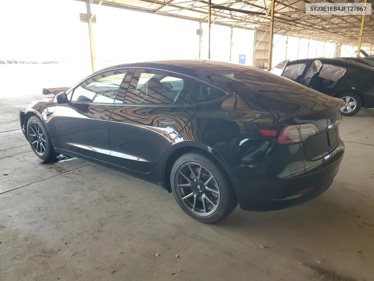 2018 Tesla Model 3 VIN: 5YJ3E1EB4JF127867 Lot: 62545045