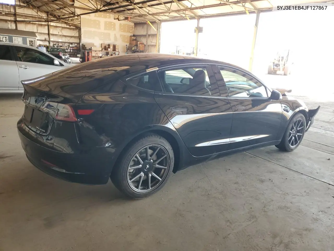 2018 Tesla Model 3 VIN: 5YJ3E1EB4JF127867 Lot: 62545045