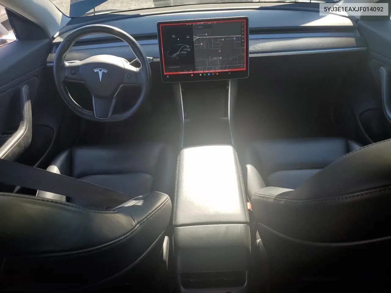 2018 Tesla Model 3 VIN: 5YJ3E1EAXJF014092 Lot: 62568075