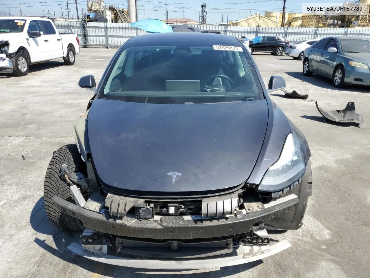 2018 Tesla Model 3 VIN: 5YJ3E1EA7JF157789 Lot: 62698835
