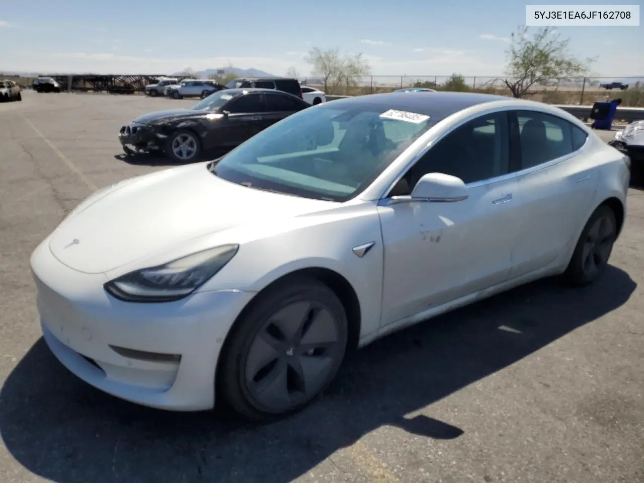 2018 Tesla Model 3 VIN: 5YJ3E1EA6JF162708 Lot: 62786485