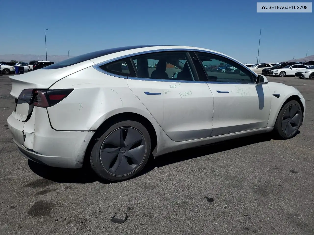 2018 Tesla Model 3 VIN: 5YJ3E1EA6JF162708 Lot: 62786485