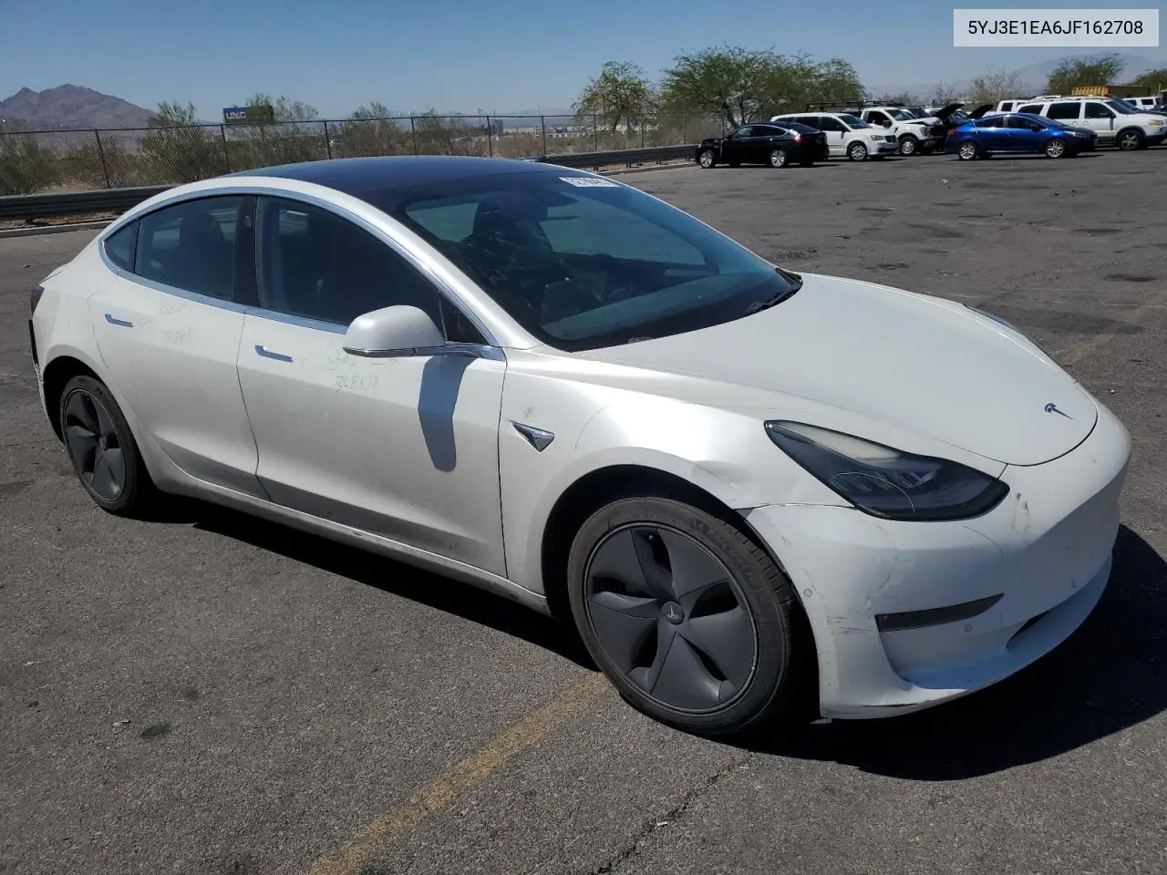 2018 Tesla Model 3 VIN: 5YJ3E1EA6JF162708 Lot: 62786485