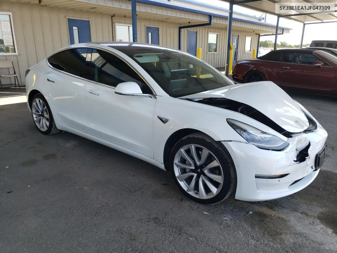 2018 Tesla Model 3 VIN: 5YJ3E1EA1JF047109 Lot: 62790505