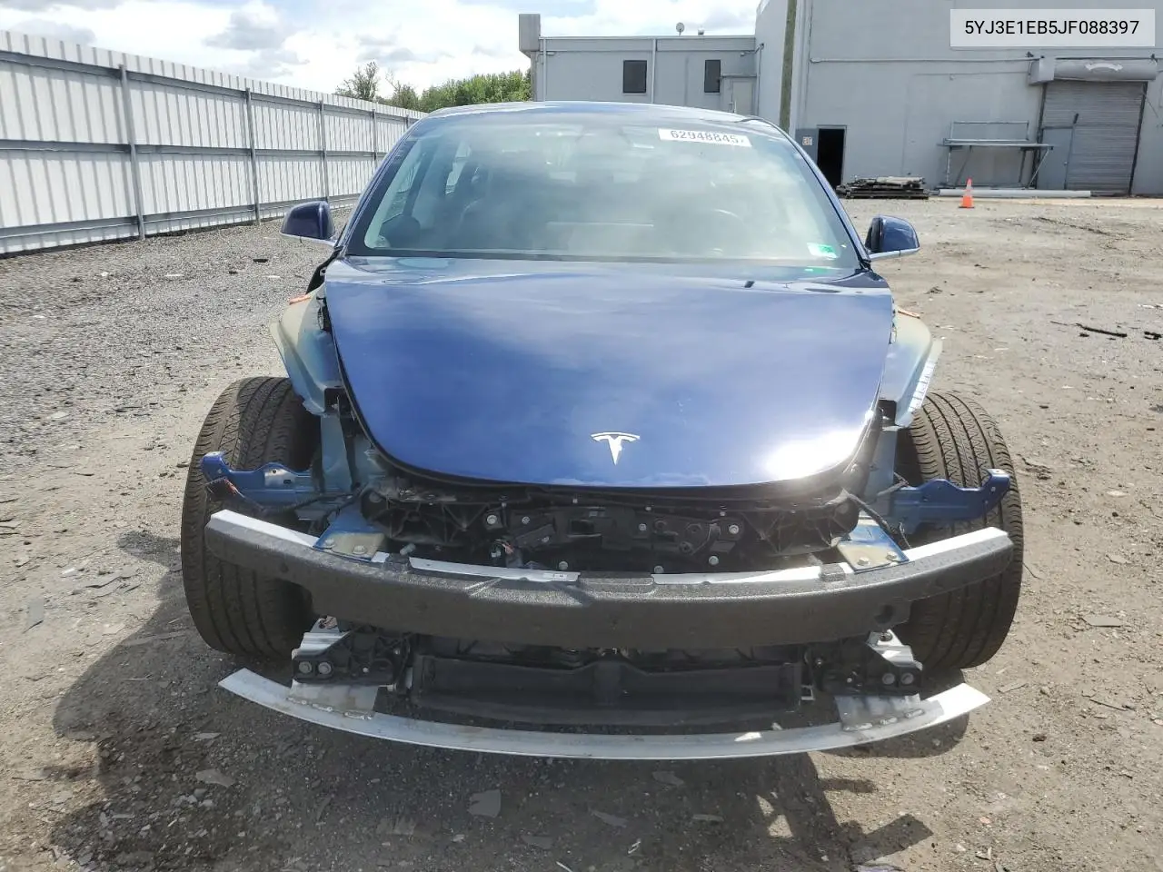 2018 Tesla Model 3 VIN: 5YJ3E1EB5JF088397 Lot: 62948845