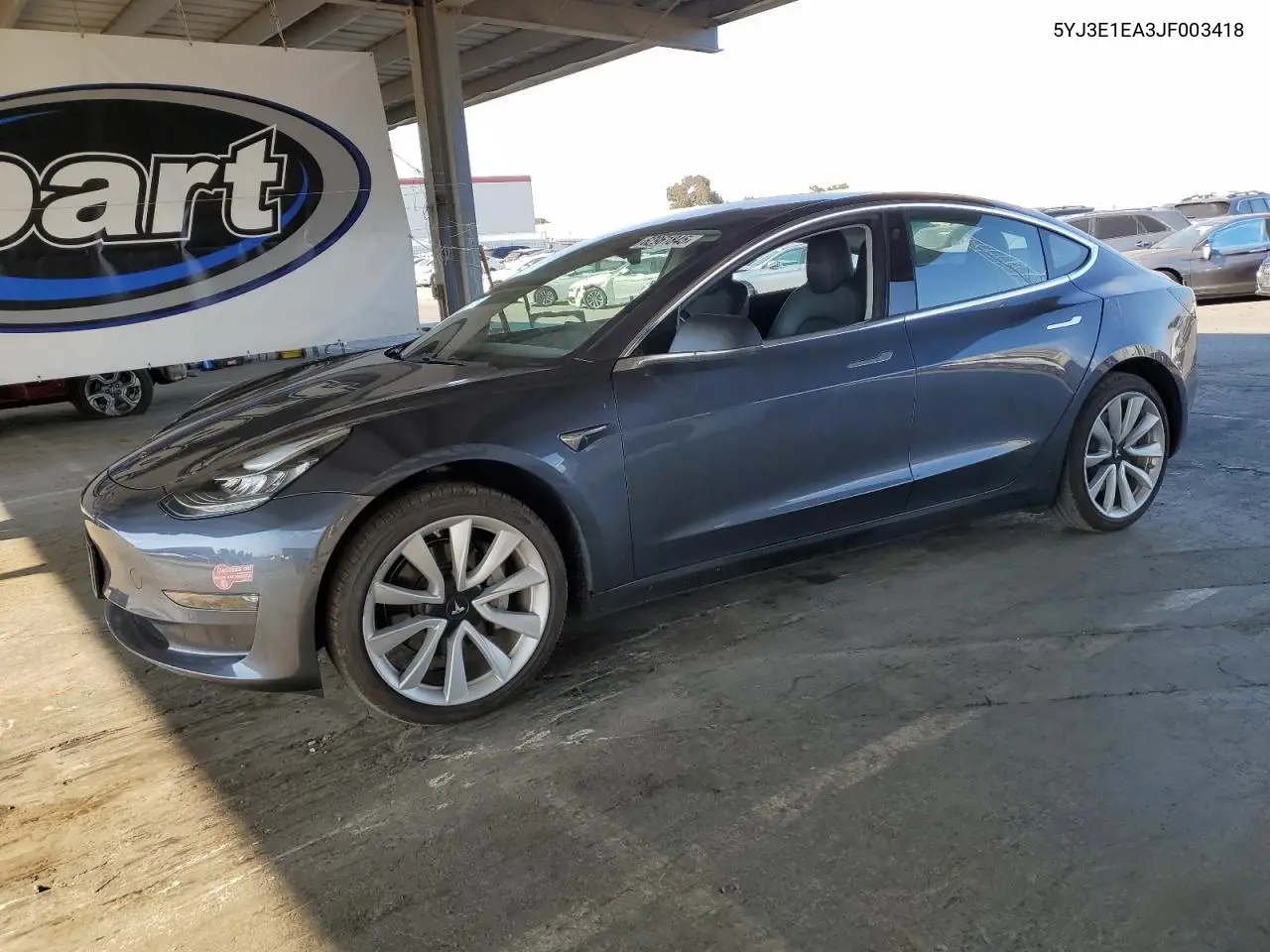 2018 Tesla Model 3 VIN: 5YJ3E1EA3JF003418 Lot: 62961845