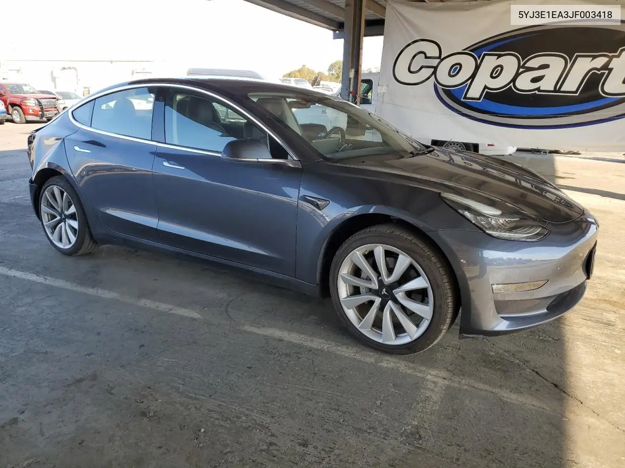 2018 Tesla Model 3 VIN: 5YJ3E1EA3JF003418 Lot: 62961845