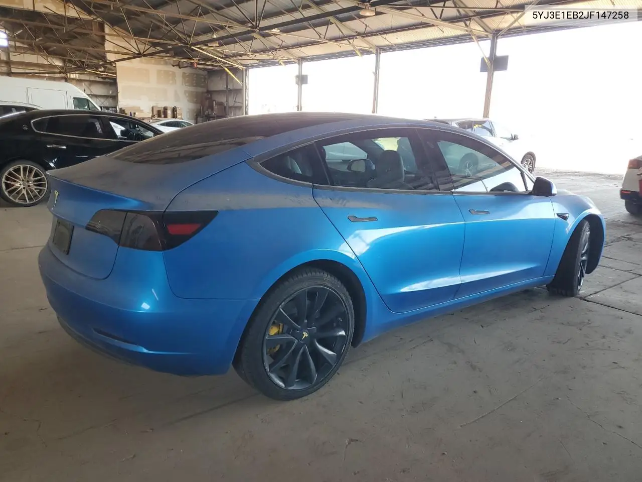 2018 Tesla Model 3 VIN: 5YJ3E1EB2JF147258 Lot: 63067905