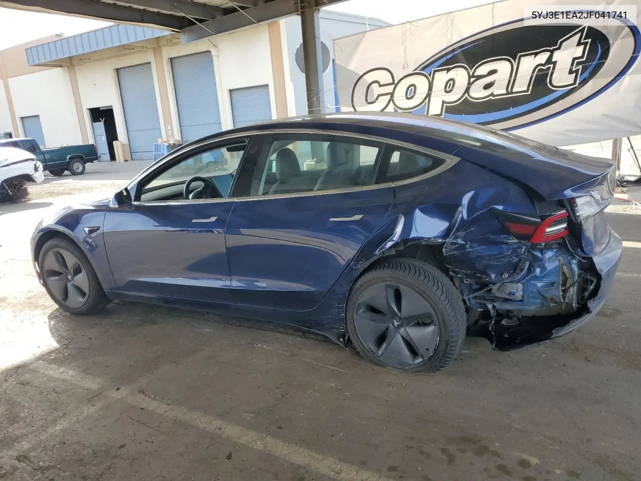 2018 Tesla Model 3 VIN: 5YJ3E1EA2JF041741 Lot: 63083465