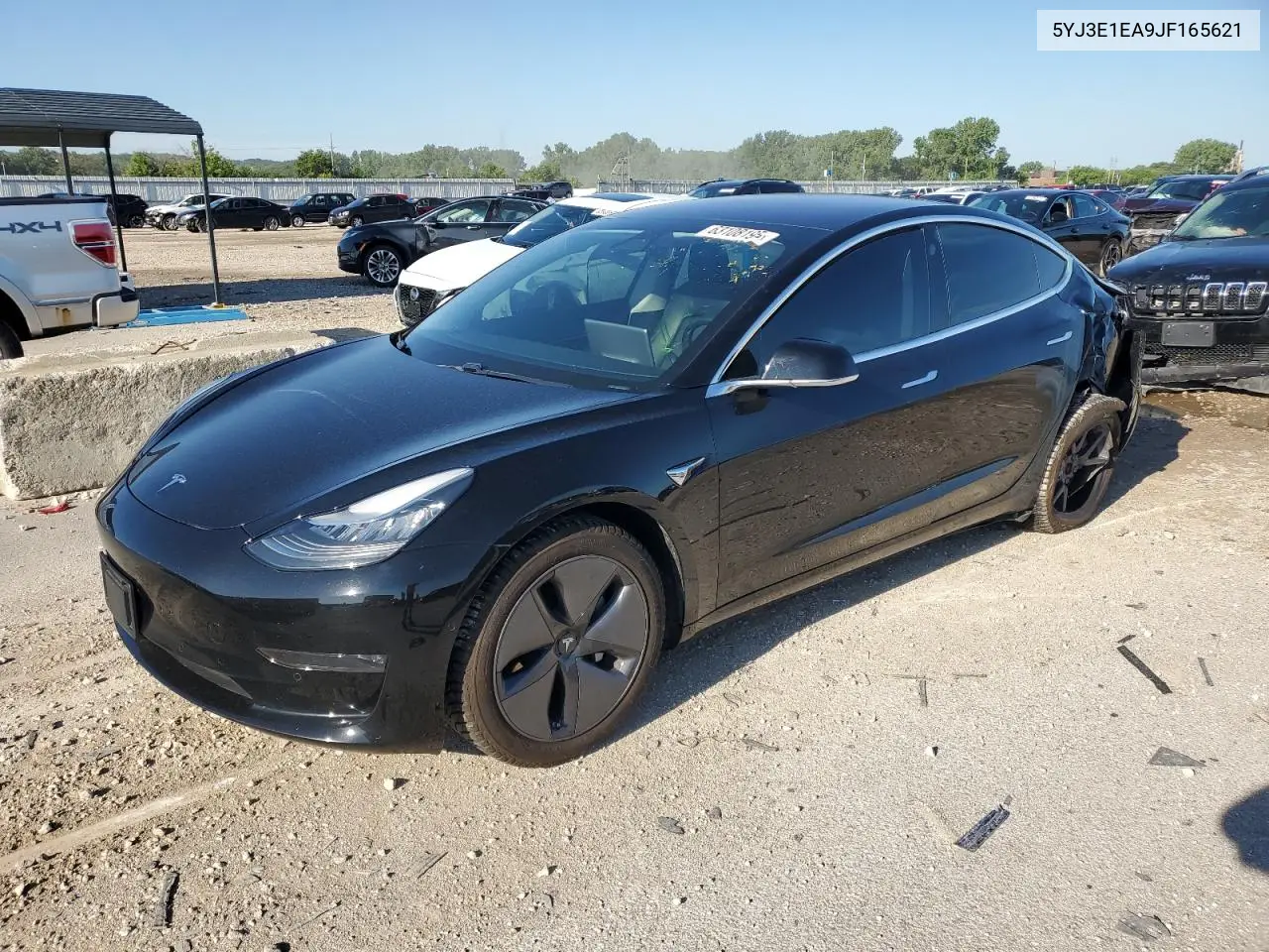 2018 Tesla Model 3 VIN: 5YJ3E1EA9JF165621 Lot: 63108195