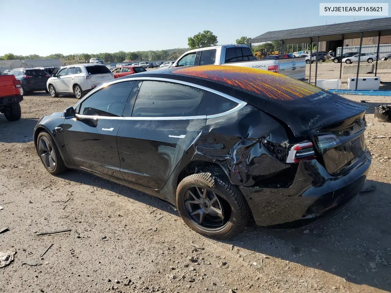 2018 Tesla Model 3 VIN: 5YJ3E1EA9JF165621 Lot: 63108195