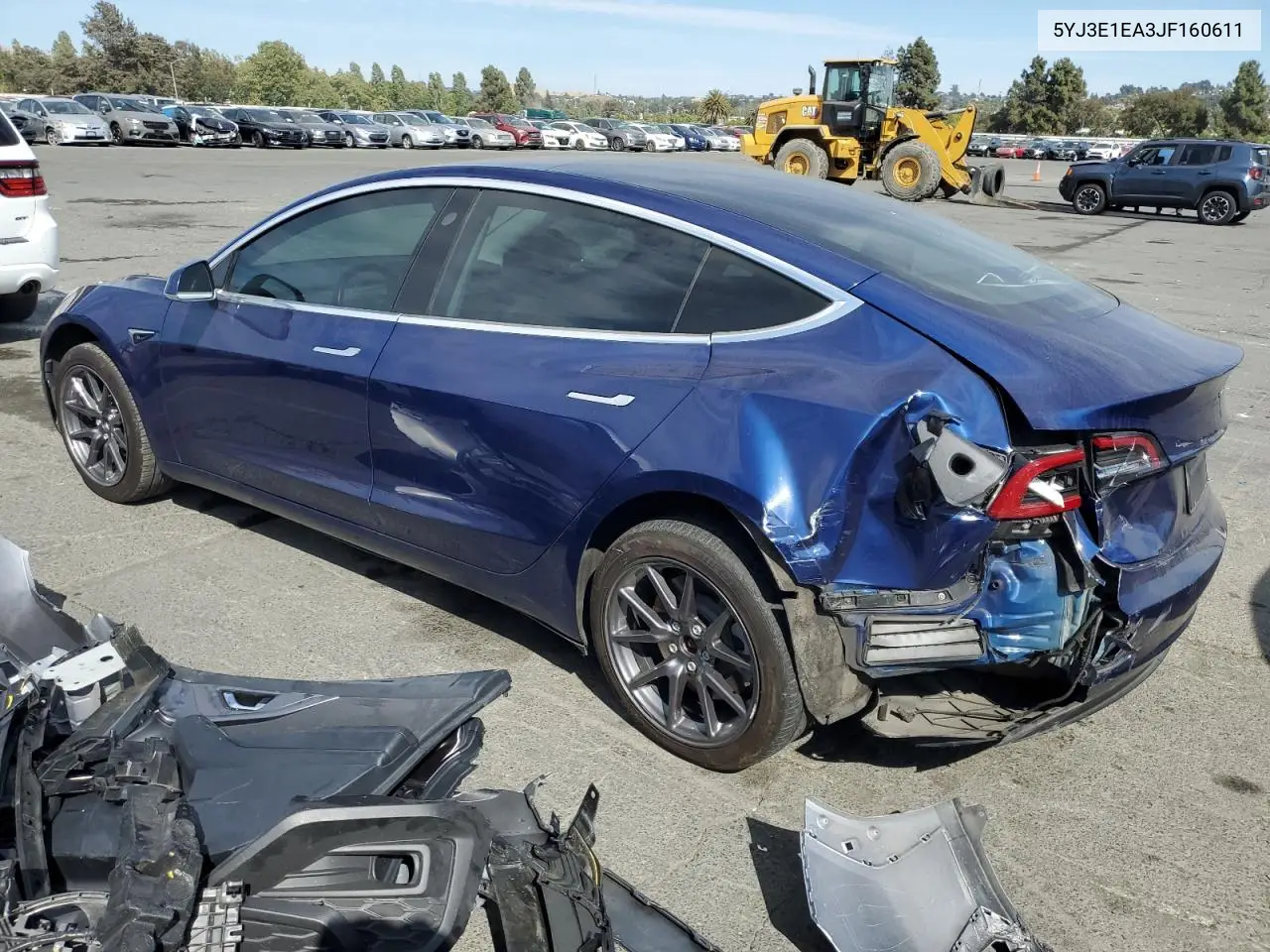 2018 Tesla Model 3 VIN: 5YJ3E1EA3JF160611 Lot: 63317885