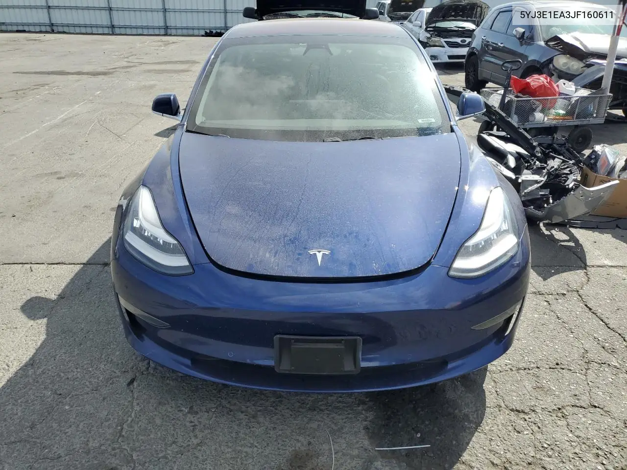2018 Tesla Model 3 VIN: 5YJ3E1EA3JF160611 Lot: 63317885