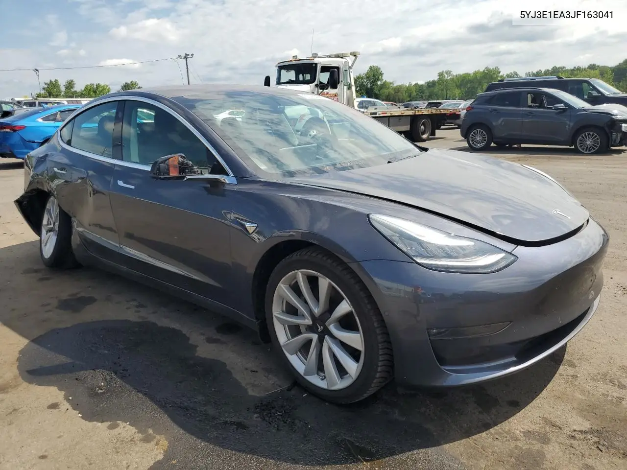 2018 Tesla Model 3 VIN: 5YJ3E1EA3JF163041 Lot: 63430585