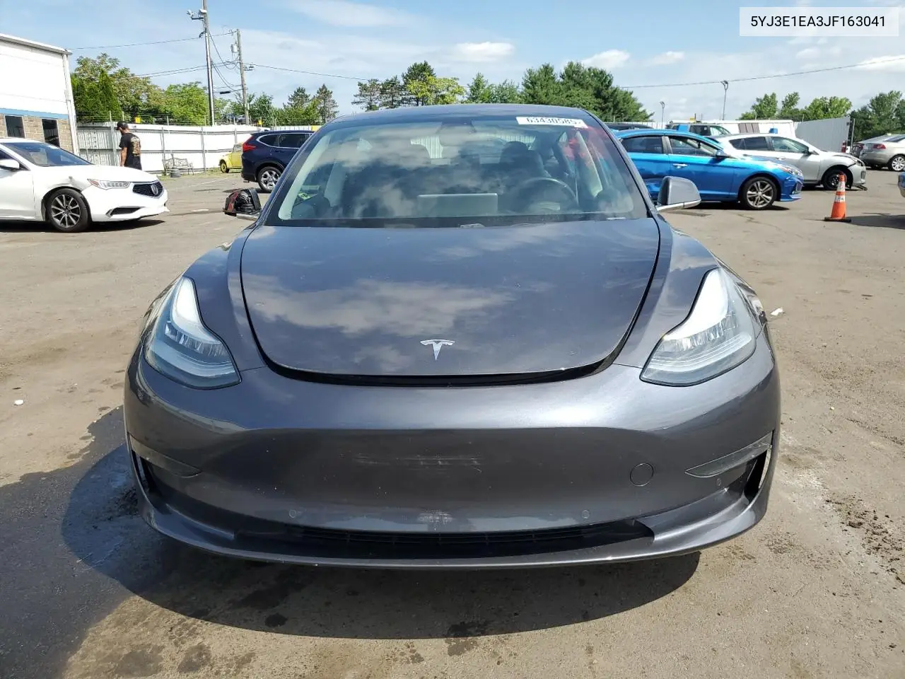 2018 Tesla Model 3 VIN: 5YJ3E1EA3JF163041 Lot: 63430585
