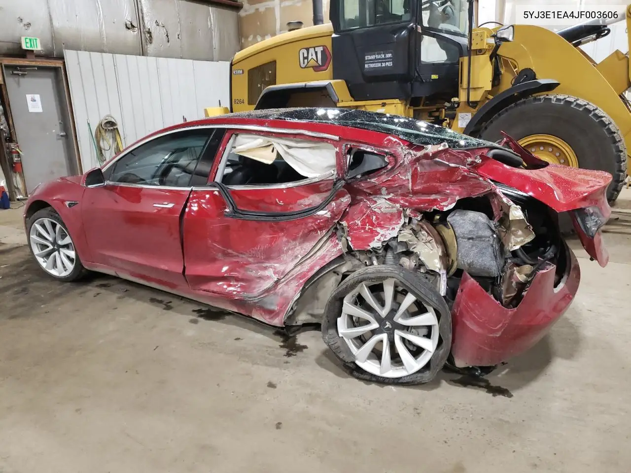 2018 Tesla Model 3 VIN: 5YJ3E1EA4JF003606 Lot: 63713005