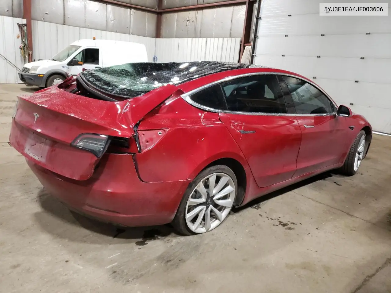2018 Tesla Model 3 VIN: 5YJ3E1EA4JF003606 Lot: 63713005