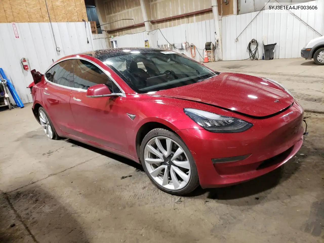 2018 Tesla Model 3 VIN: 5YJ3E1EA4JF003606 Lot: 63713005