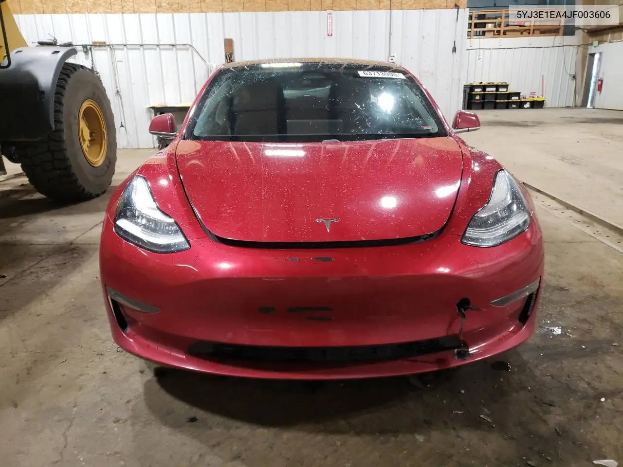 2018 Tesla Model 3 VIN: 5YJ3E1EA4JF003606 Lot: 63713005