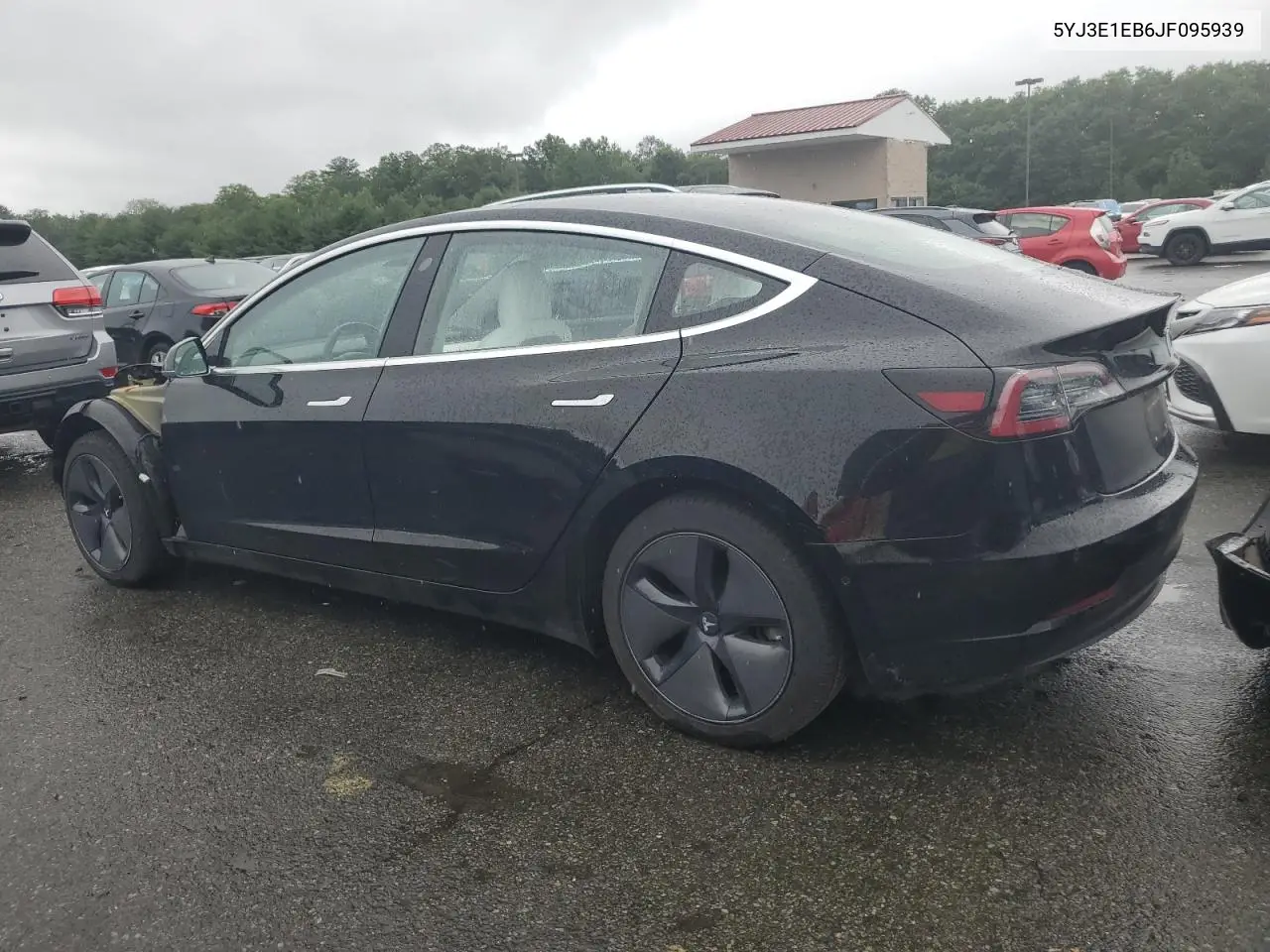 2018 Tesla Model 3 VIN: 5YJ3E1EB6JF095939 Lot: 63846885