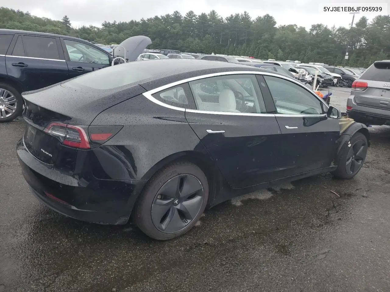 2018 Tesla Model 3 VIN: 5YJ3E1EB6JF095939 Lot: 63846885
