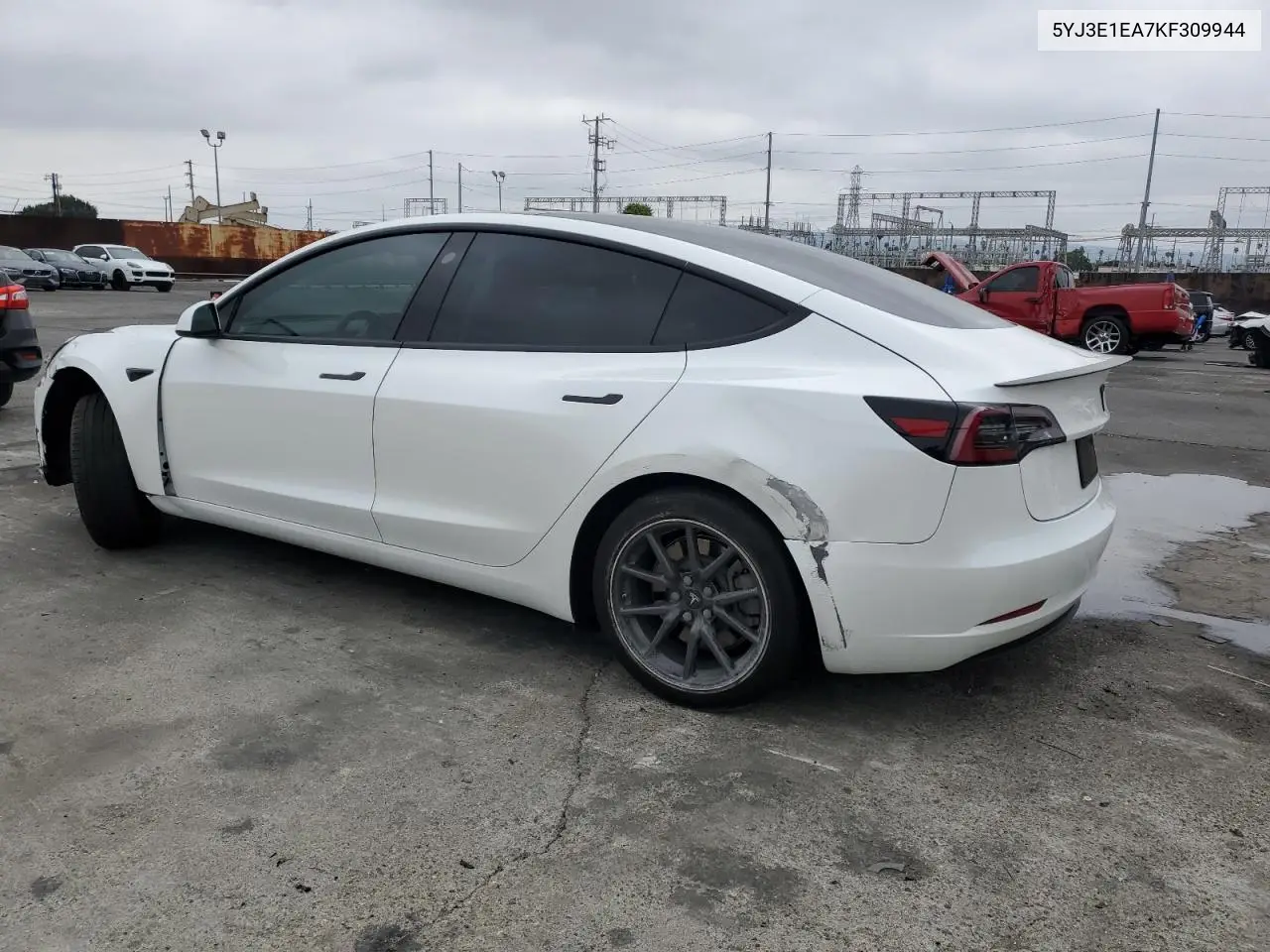 2019 Tesla Model 3 VIN: 5YJ3E1EA7KF309944 Lot: 55268665