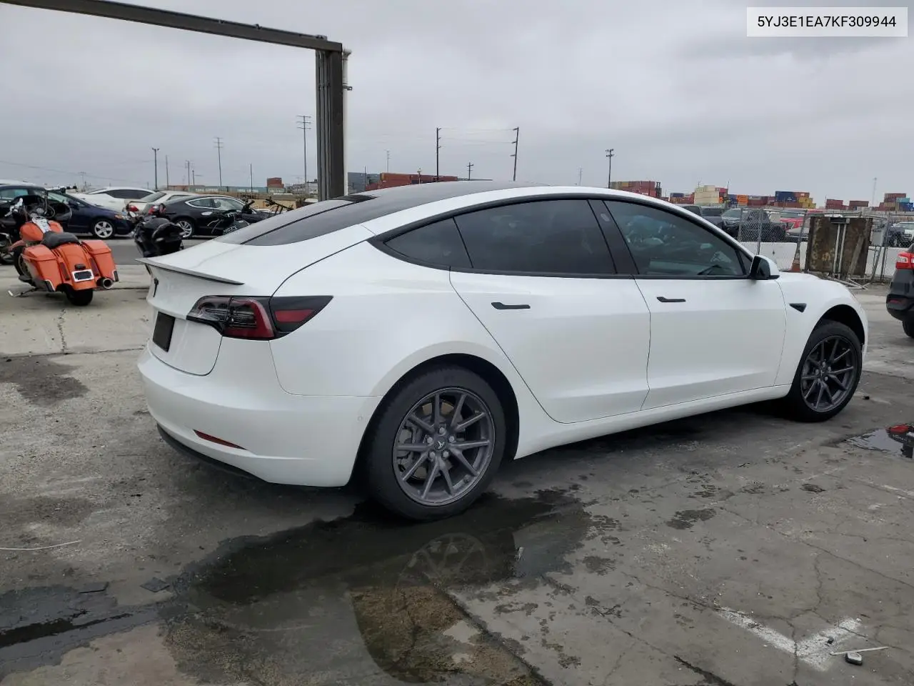 2019 Tesla Model 3 VIN: 5YJ3E1EA7KF309944 Lot: 55268665