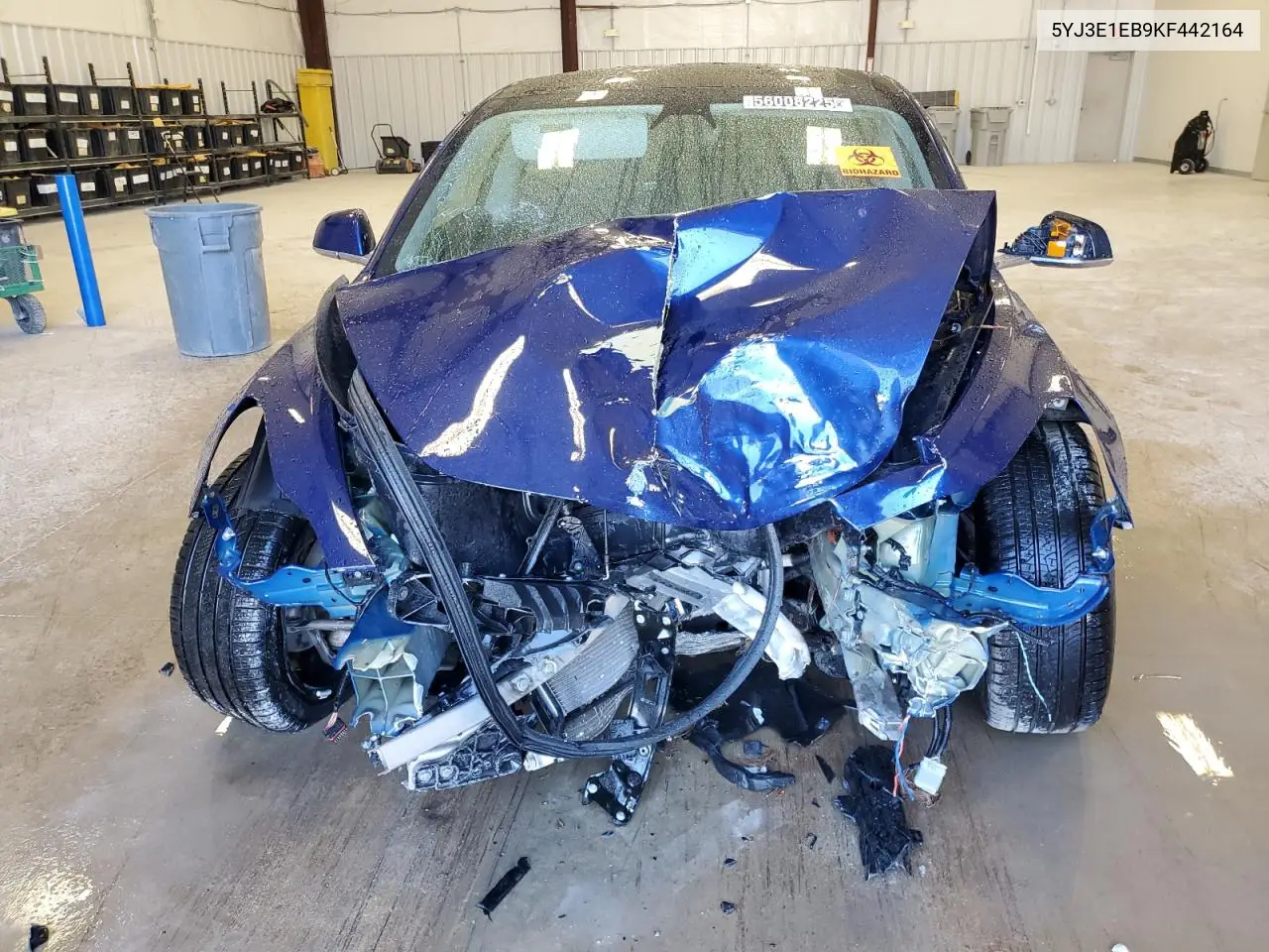 2019 Tesla Model 3 VIN: 5YJ3E1EB9KF442164 Lot: 56008225